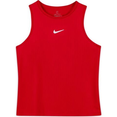 Футболка для девочки теннисная Nike Court Dri-Fit Victory Tank G - university red/white