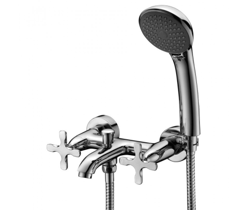 Смеситель для ванны с коротким изливом,хром LM5712С