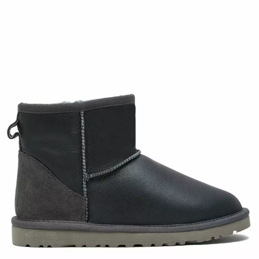 Ugg Mens Classic Mini Metallic Grey