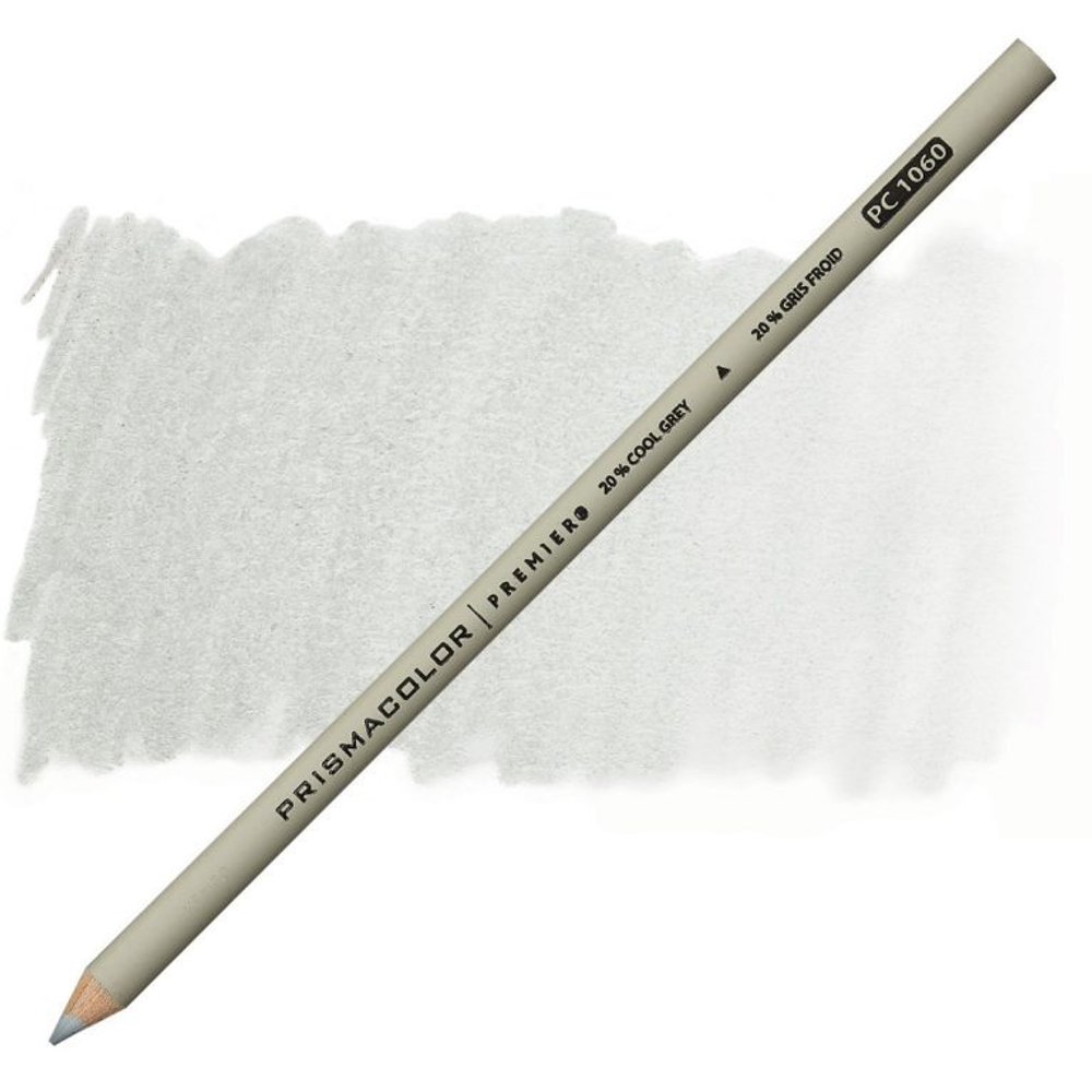 Prismacolor Premier. PC1060 Cool Grey 20%