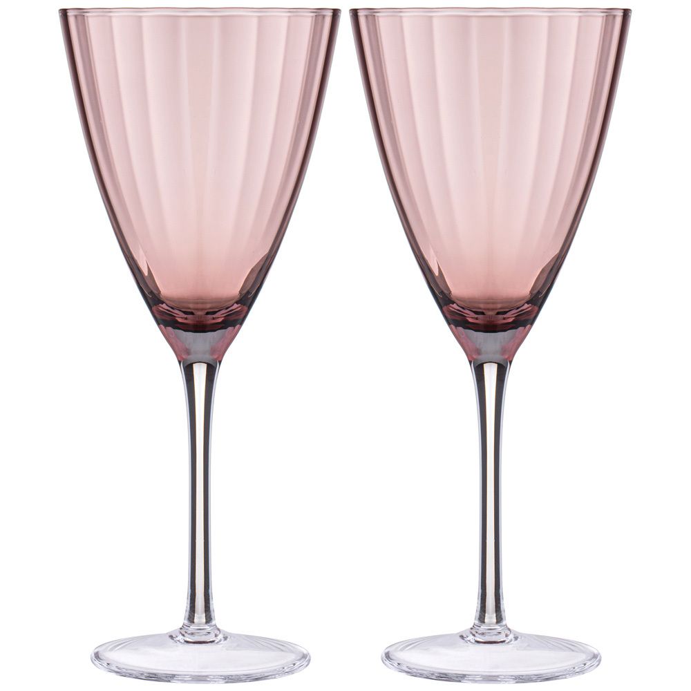 НАБОР БОКАЛОВ ДЛЯ ВИНА ИЗ 2 ШТ "MIRAGE" PURPLE 410 МЛ