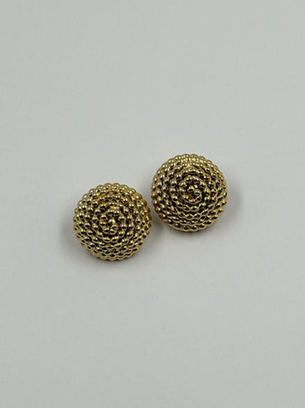 Клипсы круглые фактурные