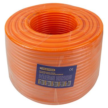 Шланг полиуретановый 12 x 8мм x 1 метр(для воздуха)(100м в катушке) Partner PU-1280