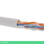Кабель информационный ITK LC1-C604-121 305 м серый