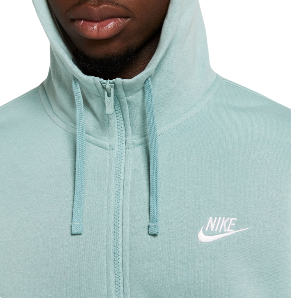 Куртка теннисная Nike Swoosh M Club Hoodie FZ BB - mineral/mineral/white