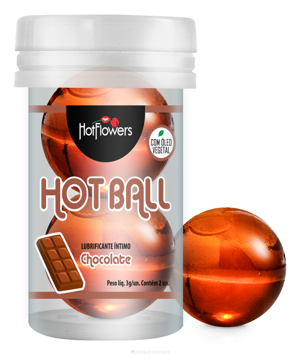 Масляная смазка в шариках Aromatic HOT BALL (Шоколад)