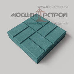 Тротуарная плитка 8 кирпичей 400х400х80