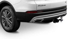 Фаркоп с элект. Smart, для Geely Atlas Pro 2021-н.в., шар E, 1500/75 кг, F.1911.002 Berg (паспорт, сертификат)