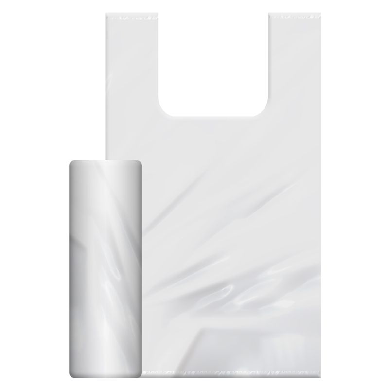 Пакет майка рулон Китай втулка белая  260*450 мм   ± 10% 1 700 гр/рул 15 рул/меш