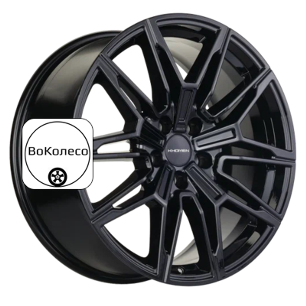 8,5x19/5x120 ET30 D72,6 KHW1904 (BMW Front) Black Khomen Wheels