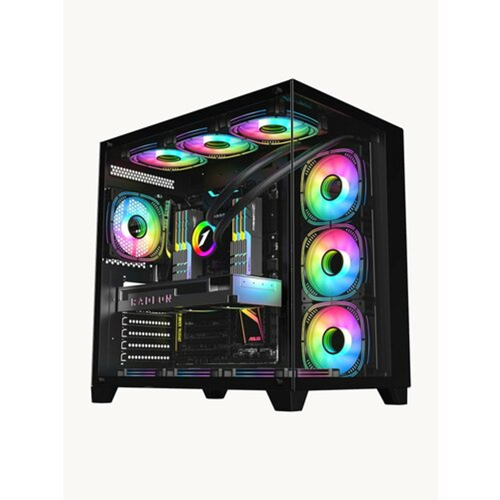 Мощный игровой компьютер Ryzen 7 7800X3D , DDR5 64ГБ, 4080 16GB, SSD 1000ГБ+1000гб ssd, 1000W, Win 10 PRO