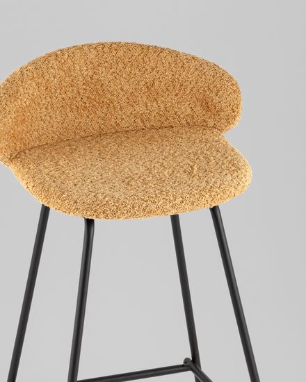 Стул барный Nita букле охра