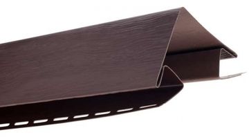 Сайдинг АП угол наружный шоколад