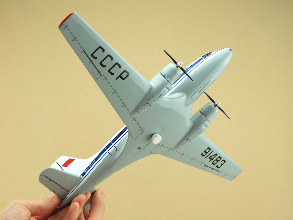 Модель самолета Ил-14 (М1:72, Аэрофлот СССР-91483)