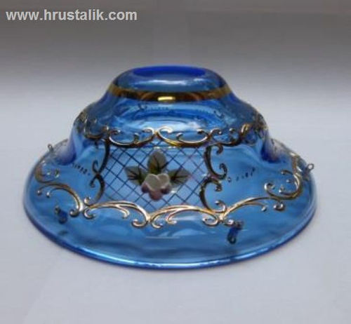 Розетка голубая. №32