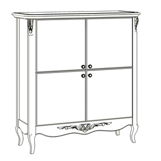 174. Комоды распашные