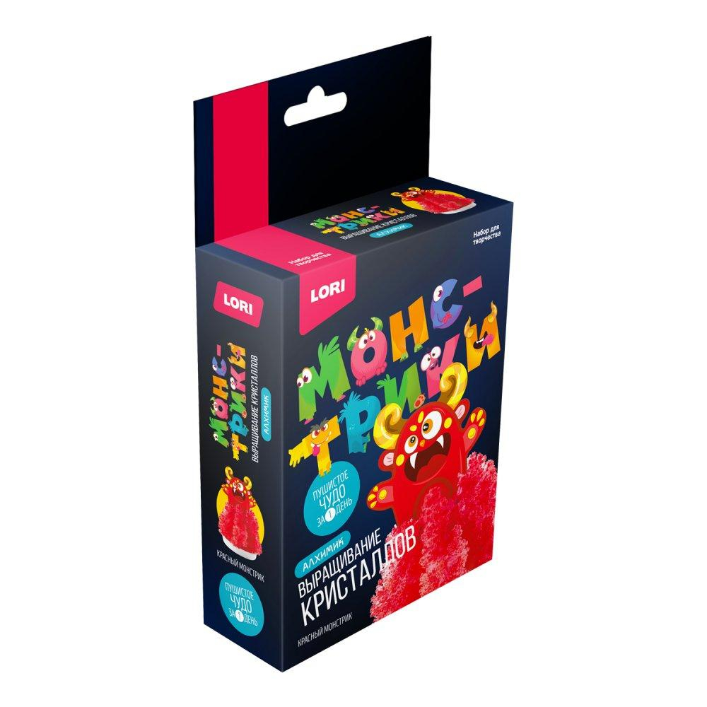 Выращивание кристаллов.Монстрики "Красный монстрик" (Lori)