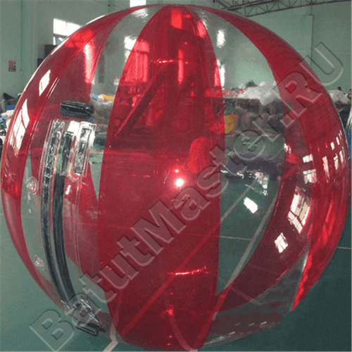 Аттракцион Водный шар ПВХ «Малина» 1,8*1,8*1,8 м