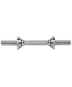 Гриф гантельный BB-107 d=25 мм, металлический, хромированный, 35 см