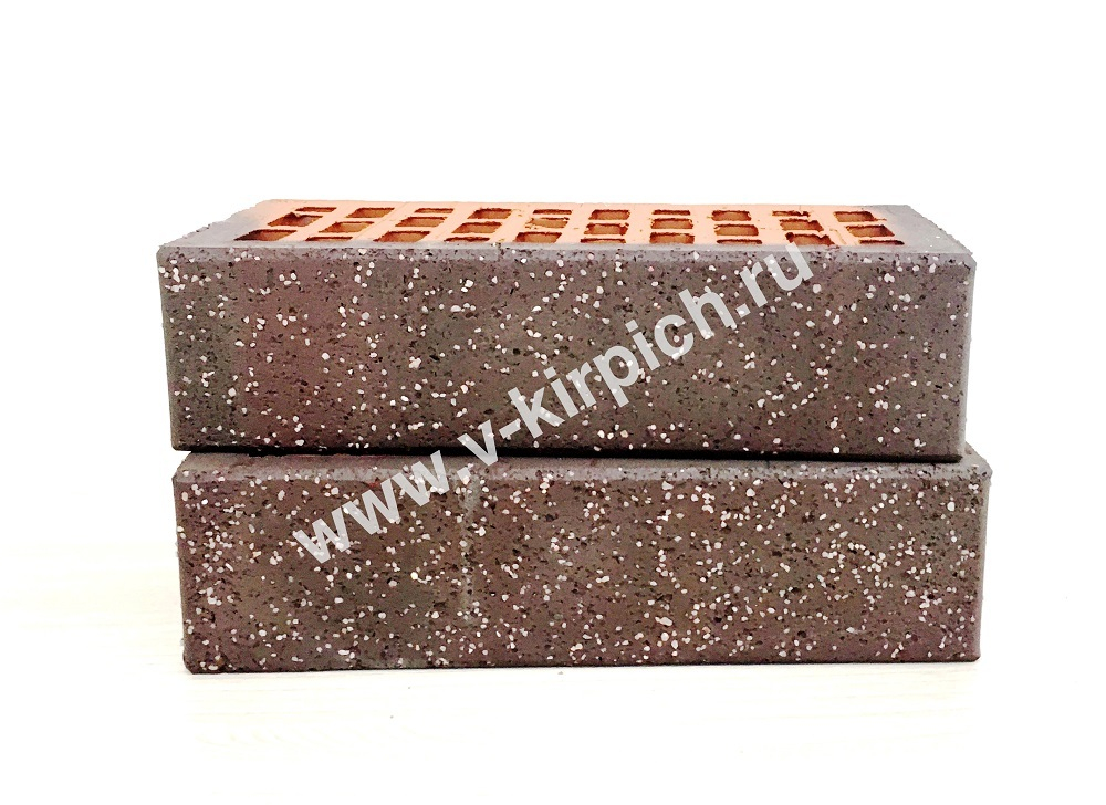 Кирпич лицевой Воротынский одинарный антик, кварц