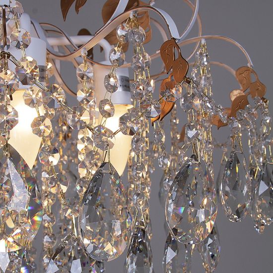 96028-0.3-06 WH+GOLD PN светильник потолочный