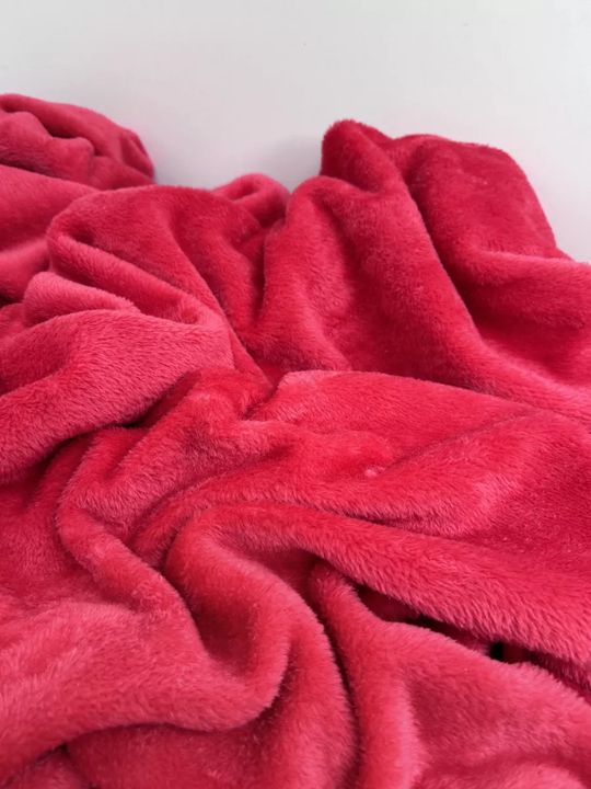 Флис велсофт, красный BST