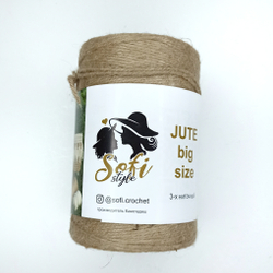 Пряжа джутовая 3х ниточный Maxi