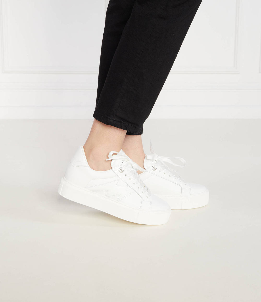 Кожаные кроссовки la flash Zadig&Voltaire - белый(SWSN00426)