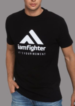 Футболка с лого Iamfighter Черный