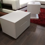 Тумба прикроватная DUPEN M-100 белая