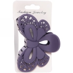 Заколка-краб для волос на блистере «Diana Collection - Teana», микс 6 цветов, 8см