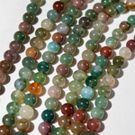 Индийский агат (халцедон) натуральный, 8,5мм, шар