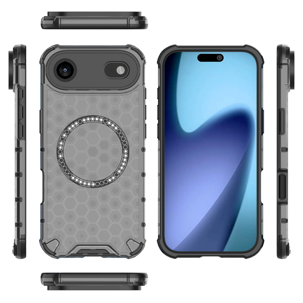 Прозрачный чехол Honeycomb Magnetic Case для iPhone Air