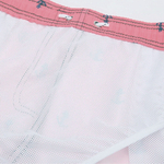 Розовые мужские пляжные шорты с принтом в виде якорей (Размер: L) (Цвет: розовый)