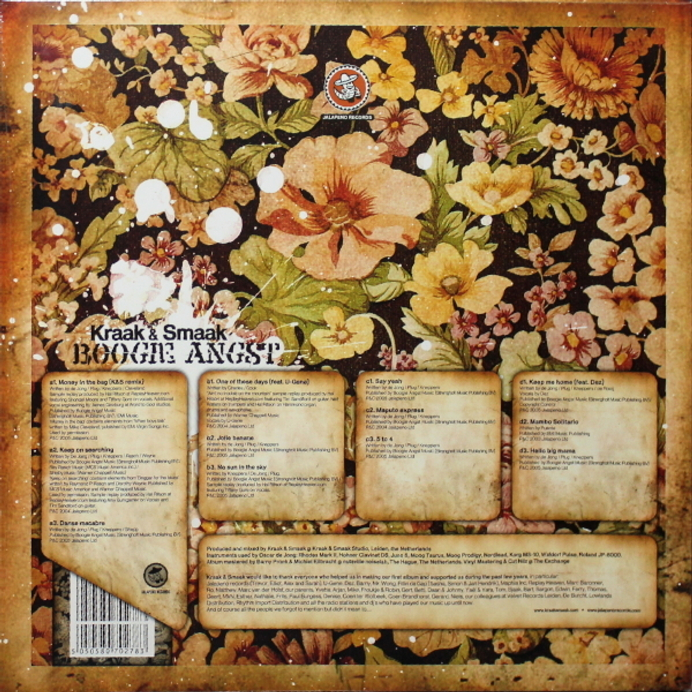 Kraak & Smaak / Boogie Angst (Coloured Vinyl)(2LP)
