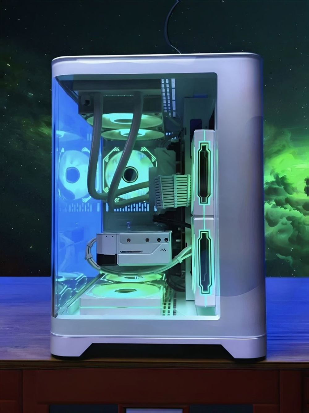 Мощный игровой компьютер Intel Core i5-13400F , RTX4060Ti, 32ГБ, SSD m.2 1000ГБ, 800W, Win 11 Pro