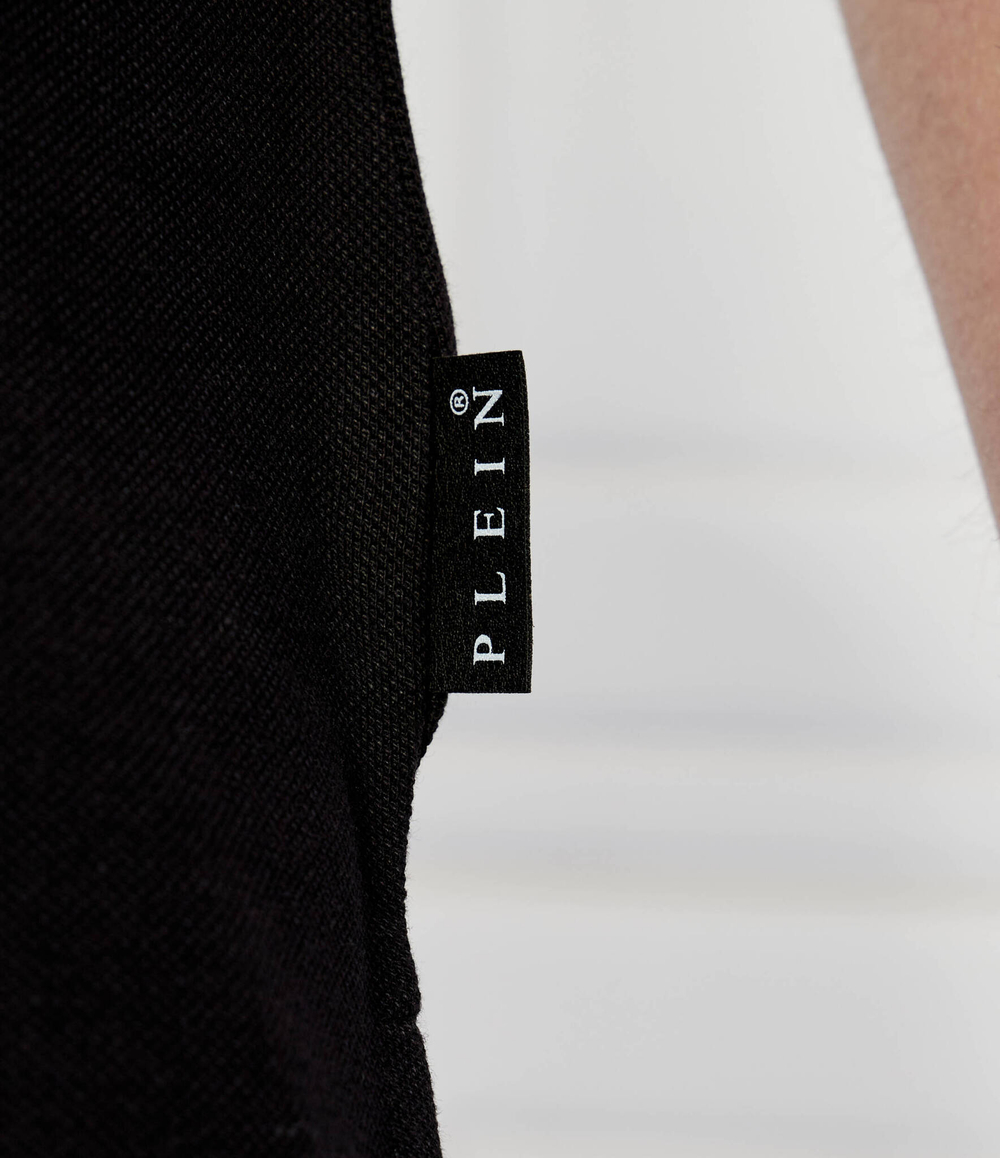 Поло Philipp Plein - черный(MTK7429 PTE003N)