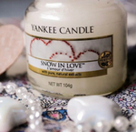 Свеча маленькая Снежная любовь