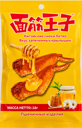 Соевая закуска Вкус запеченных крылышек 18гр