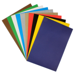 Картон цветной А4 10л 10цв "Скорость" волшебный немелованный в папке