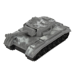 Танк 23см. серый камуфляж КМР 181-2
