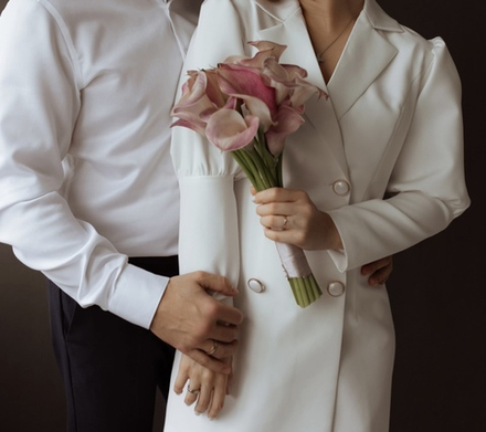 Свадебный букет 🤍🕊️