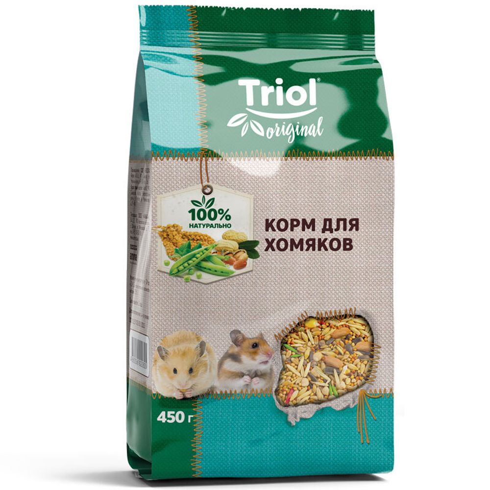 Корм для хомяков, 450г, Triol Original Корм для хомяков, 450г, Triol Original