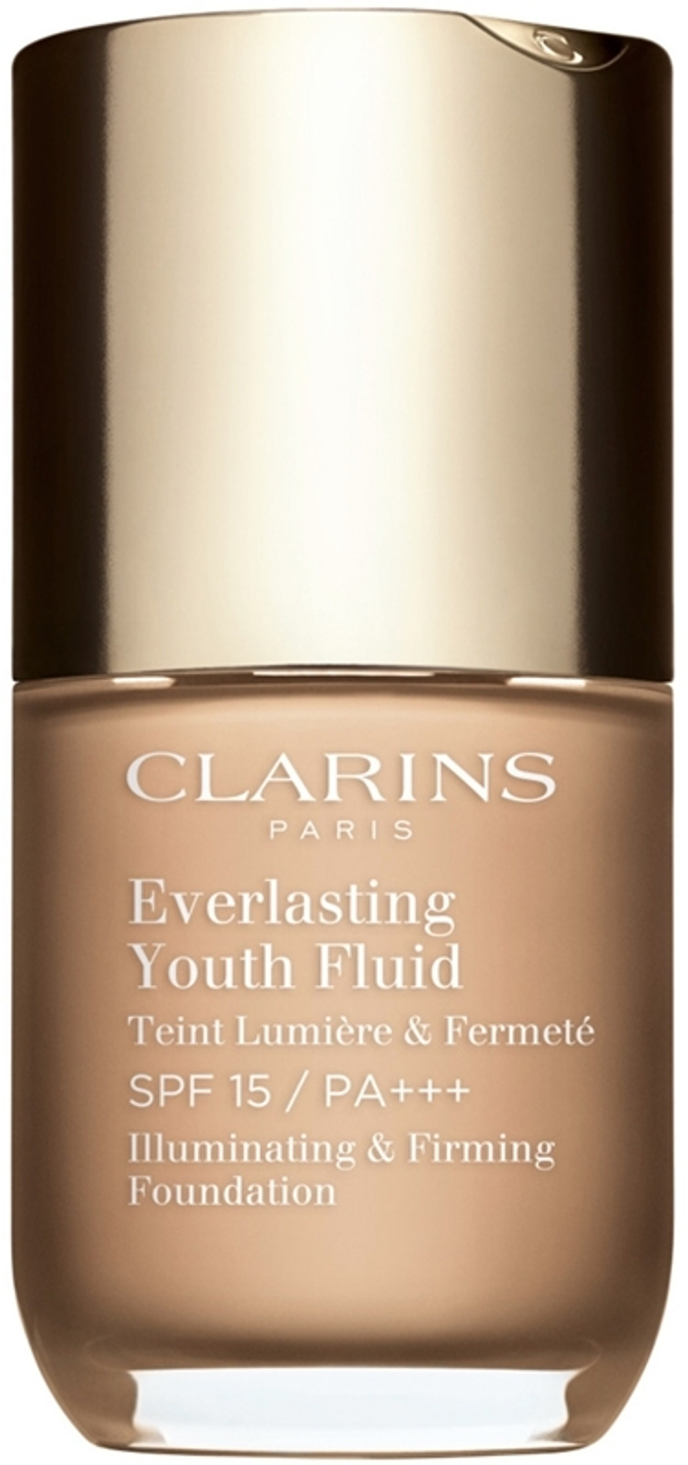 Clarins Everlasting Youth Fluid Foundation - Осветляющий тональный крем SPF 15, 30 ml