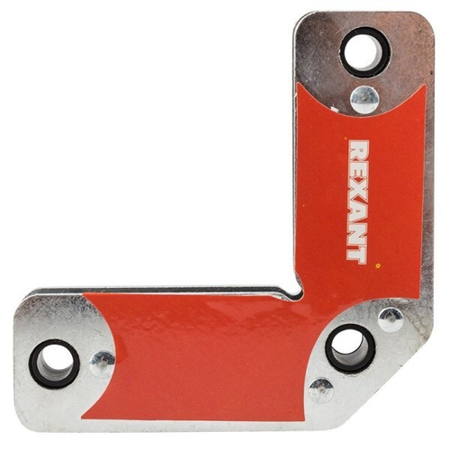 Магнитный угольник-держатель для сварки на 4 угла, усилие до 11,3 кг (REXANT)