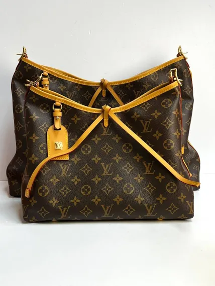 Сумка Louis Vuitton Carry All MM коричневый