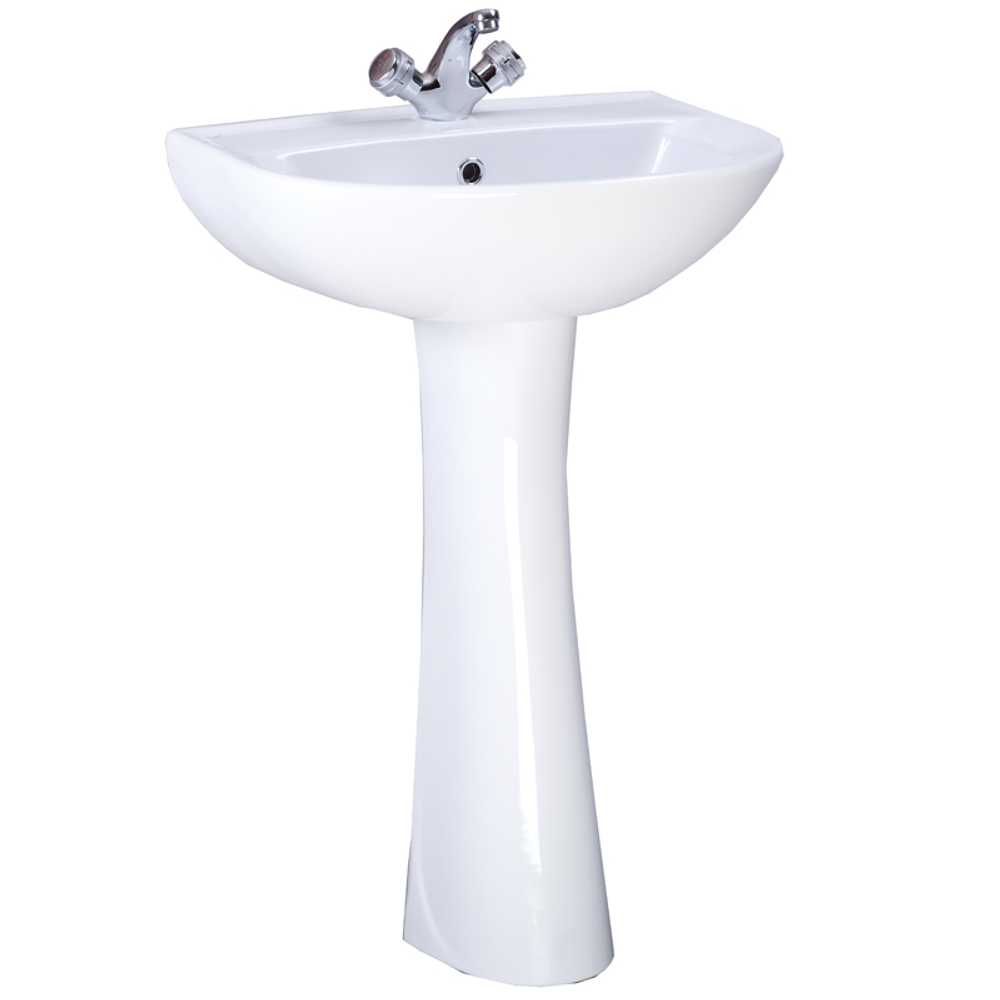 Раковина Santeri Виктория, 55х55, белая (1.3111.6.S00.11B.0)