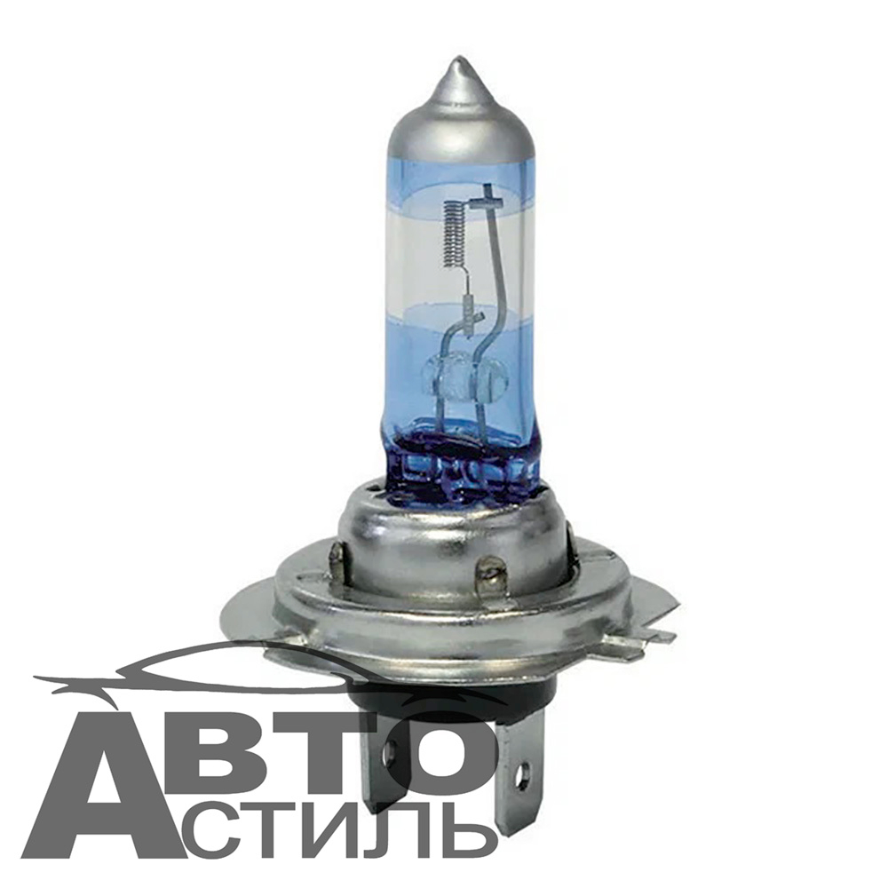 Автолампа H7 12V 55W (PX26d) Маяк +150% White Vision 82720WV+150 (к-т)