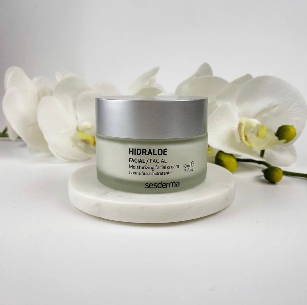 Sesderma HIDRALOE Moisturizing Facial Cream - Увлажняющий крем для лица, 50 мл