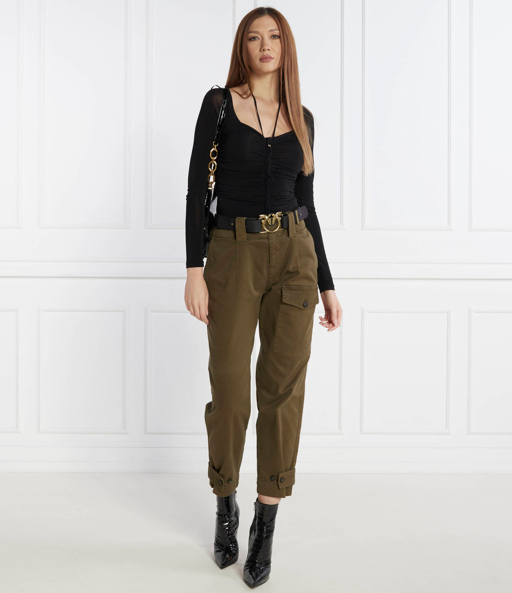 Брюки карго LUCERNA Pinko - хаки(101939 A176)